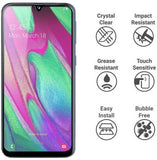 Super Premium Quality Tempered Glass Screen Guard Protector Suitable For Samsung Galaxy A40