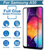 Super Premium Quality Tempered Glass Screen Guard Protector With Black Border Suitable For Samsung Galaxy M30