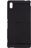 VAKIBO Dotted Design Black Coloured Soft TPU Back Cover Case Suitable for Sony M4