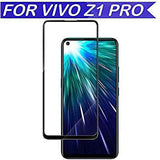 Super Premium Quality Tempered Glass Screen Guard Protector With Black Border Suitable For Vivo Z1 Pro