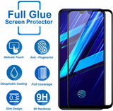Super Premium Quality Tempered Glass Screen Guard Protector With Black Border Suitable For Vivo Z1x