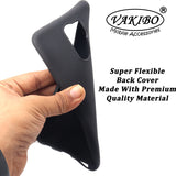 VAKIBO Matte Frosted Black Coloured Soft TPU Back Cover Case Suitable for Mi Redmi 9 Prime