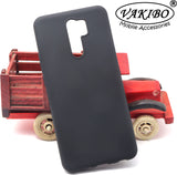 VAKIBO Matte Frosted Black Coloured Soft TPU Back Cover Case Suitable for Mi Poco M2