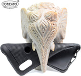 VAKIBO Dotted Design Black Coloured Soft TPU Back Cover Case Suitable for Mi Redmi Y3