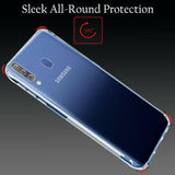 VAKIBO Super Premium Soft TPU Transparent Case With Dustplug,Side Grip,Corner Protection,lanyard Cuts,Camera Protection Suitable for Vivo Z1 Pro