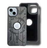 VAKIBO Black Coloured Back Cover Case Suitable for iphone 15 Pro