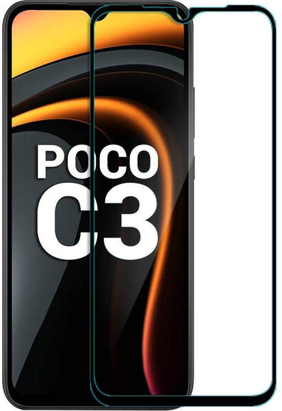 POCO C3 Tempered Glass