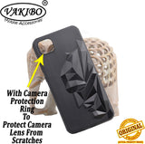VAKIBO Bat Man 3D Mask Design Black Coloured Soft TPU Back Cover Case With Camera Protection Ring Suitable for Mi Poco C3