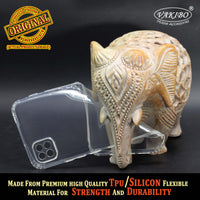 VAKIBO Premium Clear 1.5MM Thick Transparent Soft TPU Rubber Back Cover Case With Camera Protection Suitable for Mi Poco C3