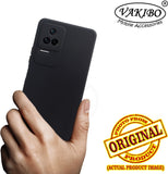 VAKIBO Matte 1.5 MM Thick With Camera Protection Black Coloured Soft TPU Back Cover Case Suitable for Mi Poco F4
