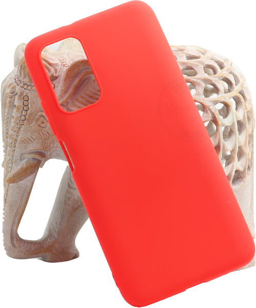 VAKIBO Red Coloured Back Cover Case Suitable for Mi Redmi 9 Power