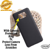 VAKIBO Matte Frosted Black Coloured Soft TPU Back Cover Case Suitable for Mi Poco X3