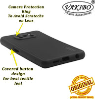 VAKIBO Dotted Black Coloured Made with Silicon Rubber TPU Back Cover Case Suitable for Mi Poco X3 Pro