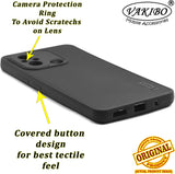 VAKIBO Dotted Black Coloured Made with Silicon Rubber TPU Back Cover Case Suitable for Oneplus 7T