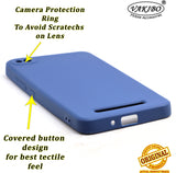 VAKIBO Matte 1.5 MM Thick With Camera Protection Blue Coloured Soft TPU Rubber Back Cover Case Suitable for MI Redmi 4A