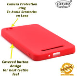 VAKIBO Matte 1.5 MM Thick With Camera Protection Red Coloured Soft TPU Rubber Back Cover Case Suitable for MI Redmi 4A
