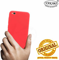 VAKIBO Red Coloured Back Cover Case Suitable for Mi Redmi 5A