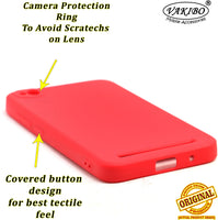 VAKIBO Red Coloured Back Cover Case Suitable for Mi Redmi 5A