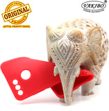 VAKIBO Matte 1.5 MM Thick With Camera Protection Red Coloured Soft TPU Rubber Back Cover Case Suitable for Mi Redmi 6