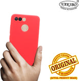 VAKIBO Matte 1.5 MM Thick With Camera Protection Red Coloured Soft TPU Rubber Back Cover Case Suitable for Mi Redmi 6