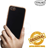 VAKIBO Golden Chrome Border Black Coloured Soft TPU Back Cover Case With Camera Protection Suitable for Mi Redmi 6A