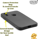 VAKIBO Matte 1.5 MM Thick With Camera Protection Black Coloured Soft TPU Rubber Back Cover Case Suitable for Mi Redmi 7