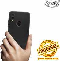 VAKIBO Matte 1.5 MM Thick With Camera Protection Black Coloured Soft TPU Rubber Back Cover Case Suitable for Mi Redmi 7
