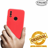 VAKIBO Red Coloured Back Cover Case Suitable for Mi Redmi Note 7S