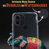 VAKIBO Super Premium Soft TPU Transparent Case With Dustplug,Side Grip,Corner Protection,lanyard Cuts,Camera Protection Suitable for Mi Poco C51