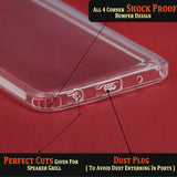 VAKIBO Premium Clear 1.5MM Thick Transparent Soft TPU Rubber Back Cover Case With Camera Protection Suitable for Mi Redmi A1 Plus