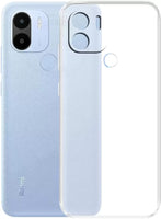 VAKIBO Super Premium Soft TPU Transparent Case With Dustplug,Side Grip,Corner Protection,lanyard Cuts,Camera Protection Suitable for Mi Poco C51