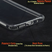 VAKIBO Super Premium Soft TPU Transparent Case With Dustplug,Side Grip,Corner Protection,lanyard Cuts,Camera Protection Suitable for Mi Redmi 10 Power