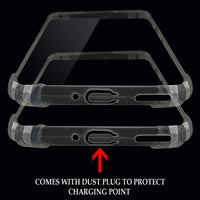 VAKIBO Super Premium Soft TPU Transparent Case With Dustplug,Side Grip,Corner Protection,lanyard Cuts,Camera Protection Suitable for MI Redmi 5A