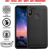 VAKIBO Dotted Design Black Coloured Soft TPU Back Cover Case Suitable for Mi Redmi 6 Pro