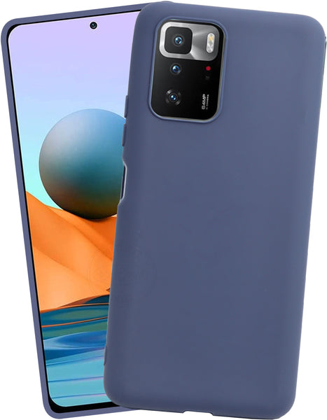 VAKIBO Blue Coloured Back Cover Case Suitable for Mi Redmi Note 10 Pro Max