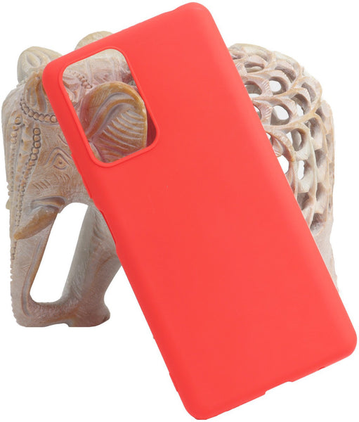 VAKIBO Red Coloured Back Cover Case Suitable for Mi Redmi Note 10 Pro Max
