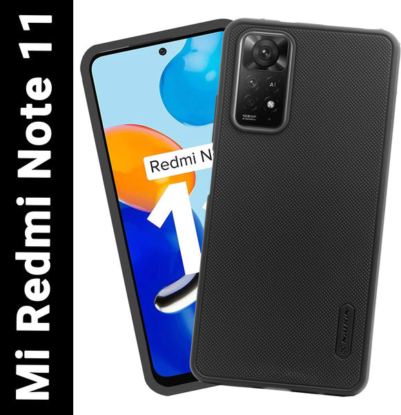 VAKIBO Dotted Black Coloured Made with Silicon Rubber TPU Back Cover Case Suitable for Mi Redmi Note 11