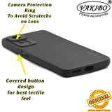 VAKIBO Dotted Black Coloured Made with Silicon Rubber TPU Back Cover Case Suitable for Mi Redmi 11 Pro Plus