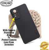 VAKIBO Dotted Black Coloured Made with Silicon Rubber TPU Back Cover Case Suitable for Mi Redmi 11 Pro Plus