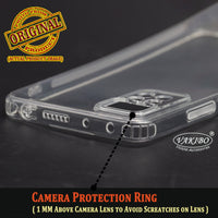 VAKIBO Super Premium Soft TPU Transparent Case With Dustplug,Side Grip,Corner Protection,lanyard Cuts,Camera Protection Suitable for Mi Redmi Note11 Pro +
