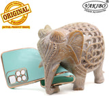 VAKIBO Golden Chrome Border Pista Green Coloured Soft TPU Back Cover Case With Camera Protection Suitable for Mi 11i