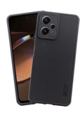 VAKIBO Dotted Black Coloured Made with Silicon Rubber TPU Back Cover Case Suitable for Mi Poco X5 5G