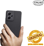 VAKIBO Dotted Black Coloured Made with Silicon Rubber TPU Back Cover Case Suitable for Mi Poco X5 5G