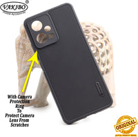 VAKIBO Dotted Black Coloured Made with Silicon Rubber TPU Back Cover Case Suitable for Mi Redmi Note 12