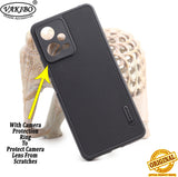 VAKIBO Dotted Black Coloured Made with Silicon Rubber TPU Back Cover Case Suitable for Mi Redmi Note 12
