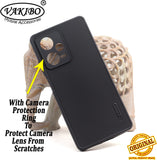 VAKIBO Dotted Black Coloured Made with Silicon Rubber TPU Back Cover Case Suitable for Mi Redmi Note 12 Pro Plus