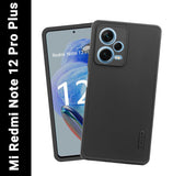VAKIBO Dotted Black Coloured Made with Silicon Rubber TPU Back Cover Case Suitable for Mi Redmi Note 12 Pro Plus