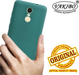 VAKIBO 1.2 MM Thick Green Coloured Soft TPU Rubber Back Cover Case With Camera Protection Ring Suitable for MI Redmi Note 3