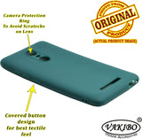 VAKIBO 1.2 MM Thick Green Coloured Soft TPU Rubber Back Cover Case With Camera Protection Ring Suitable for MI Redmi Note 3
