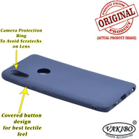 VAKIBO Blue Coloured Back Cover Case Suitable for Mi Redmi Note 5 Pro